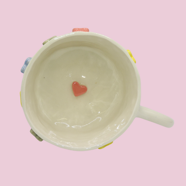 candy heart mug