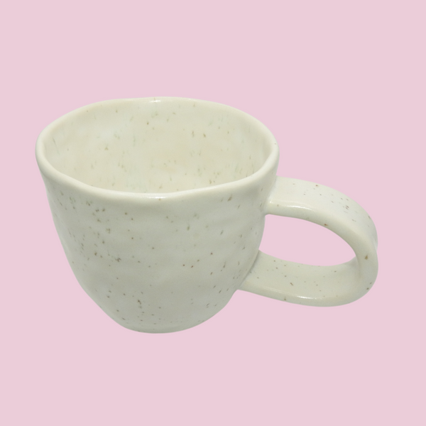 speckled satin mug